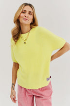 Sunshine short sleeve sweater