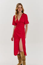 Abito midi Mulberry Charm