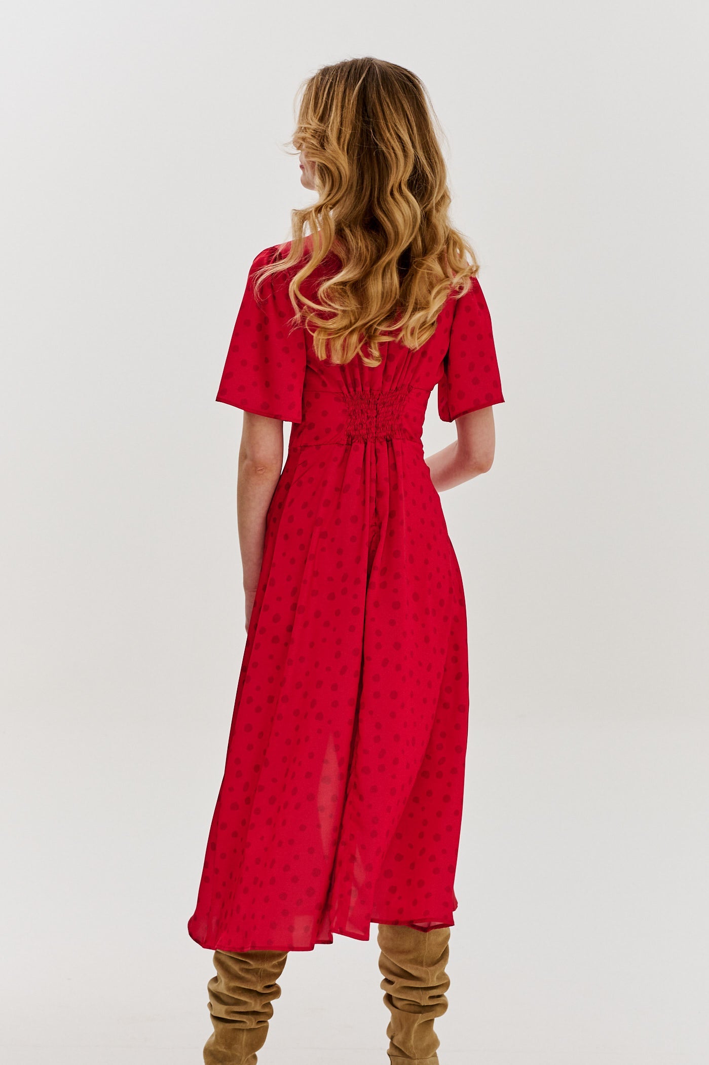 Abito midi Mulberry Charm