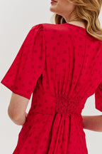 Abito midi Mulberry Charm