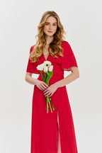 Abito midi Mulberry Charm