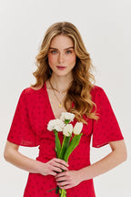 Abito midi Mulberry Charm