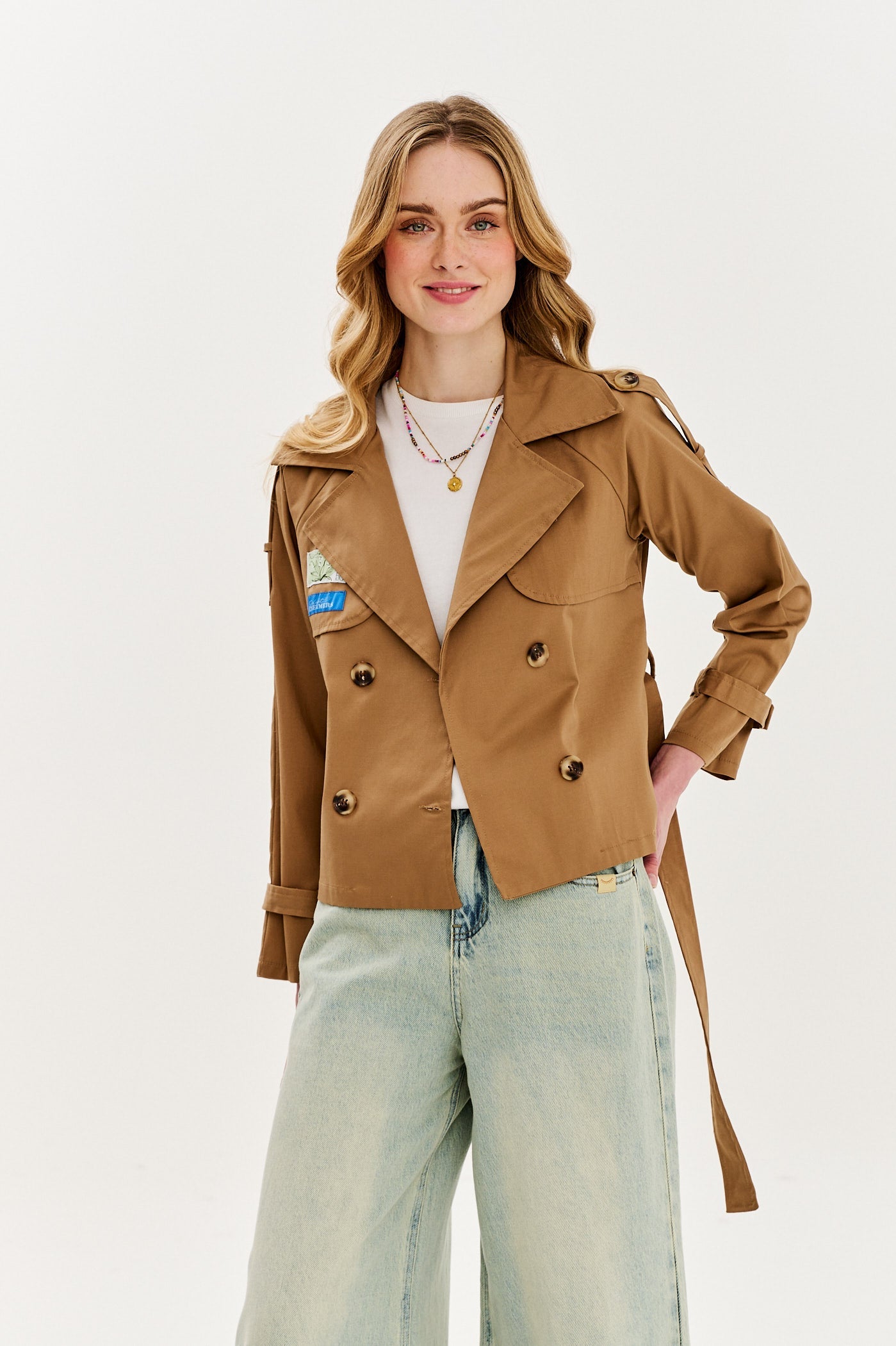 Trenci scurt Classic Bloom