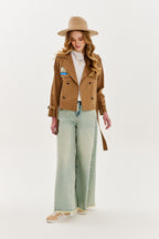 Trenci scurt Classic Bloom
