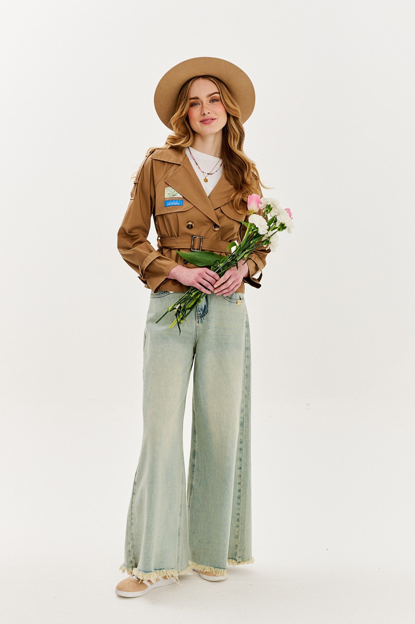 Trenci scurt Classic Bloom