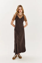 Chocolate Mocha maxi dress