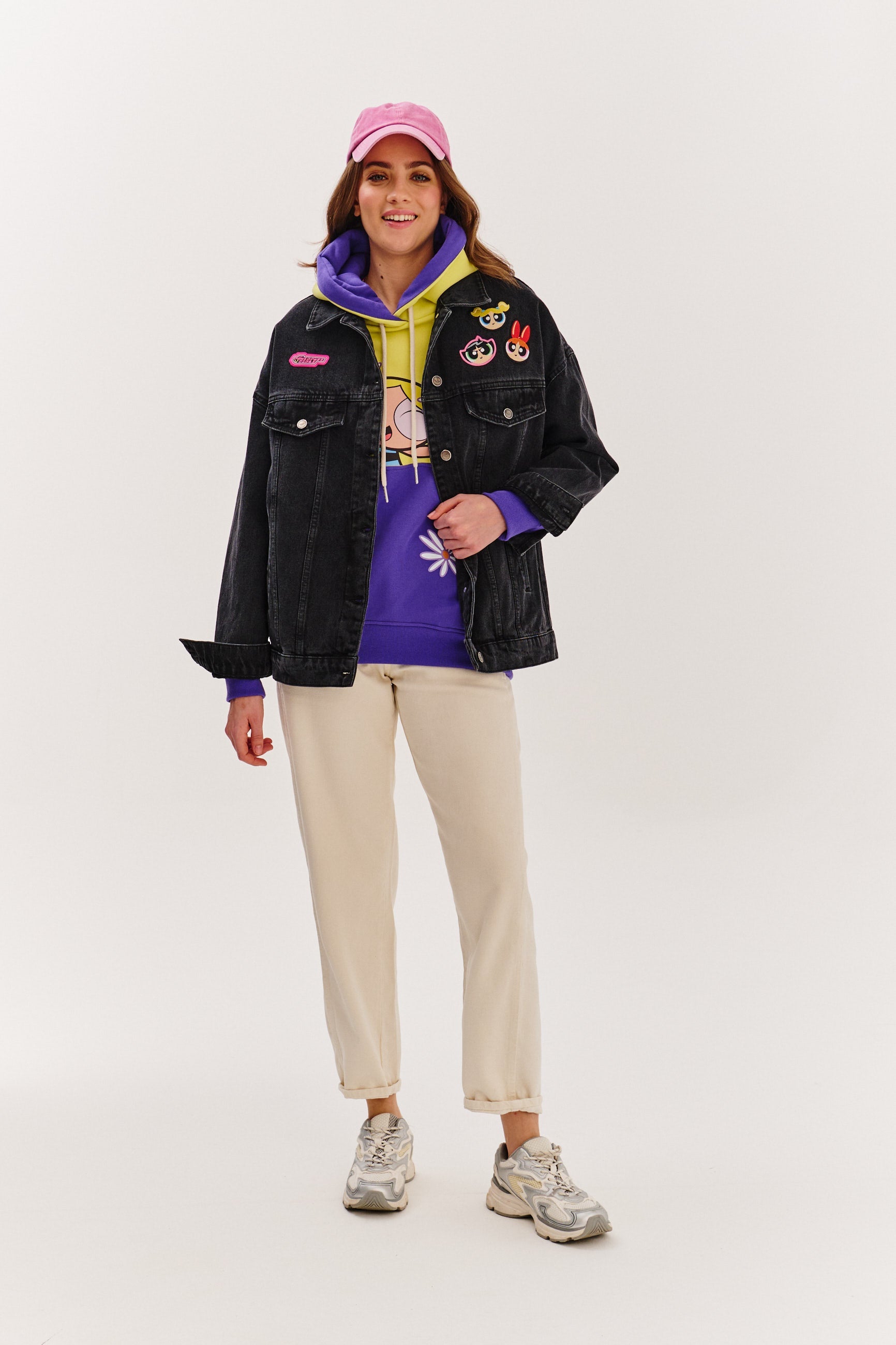 ジャケット・アウター Japanese label gimmick fur tight jk Girl Power denim jacket – NAOKO-STORE.com