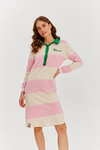 Rochie polo tricotată Blossom Haze