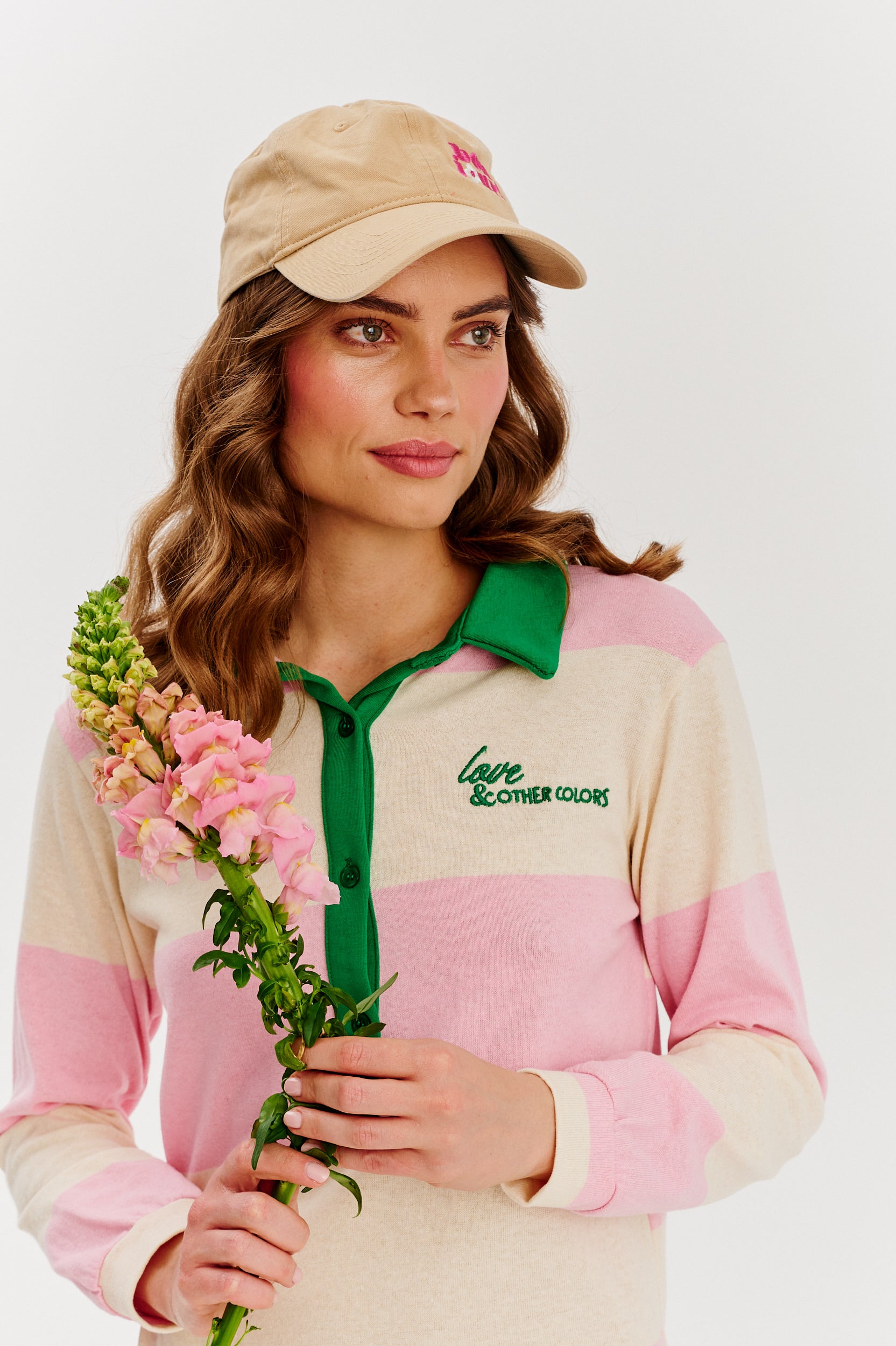 Rochie polo tricotată Blossom Haze