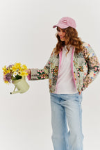 Pink Meadow wendbare Jacke