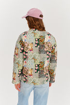 Pink Meadow wendbare Jacke