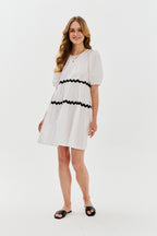 Dolce Bianca midi dress
