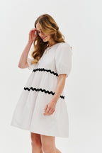 Dolce Bianca midi dress