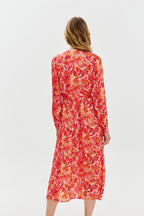 Rochie lungă cu talie Marigold Kiss