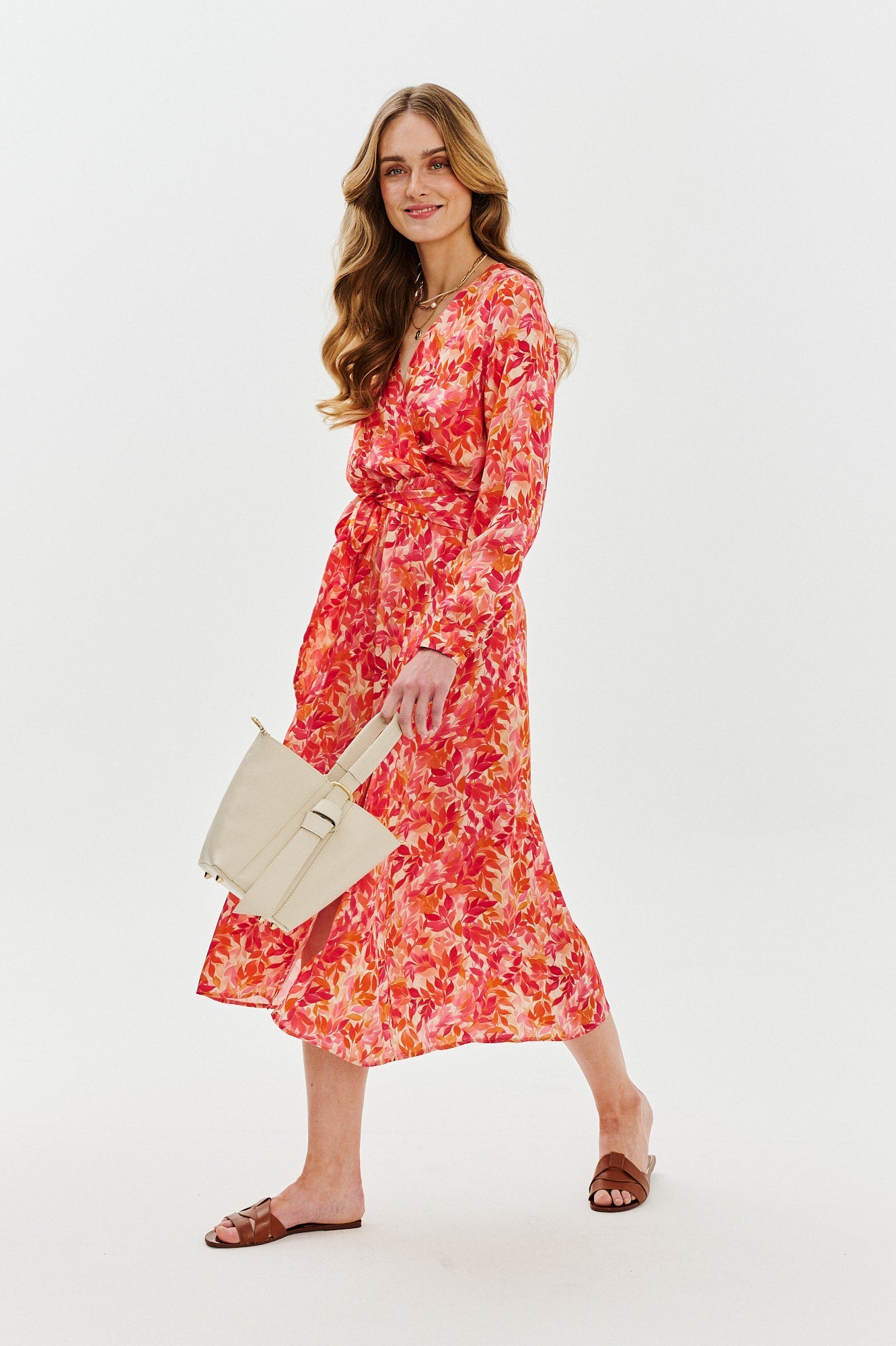 Rochie lungă cu talie Marigold Kiss