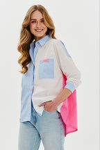 Camicia in tessuto misto di Fresh Attitude