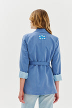 Denim Moves waist jacket