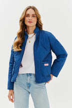 Blue Rebellion wendbare Jacke