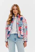 Blue Rebellion wendbare Jacke