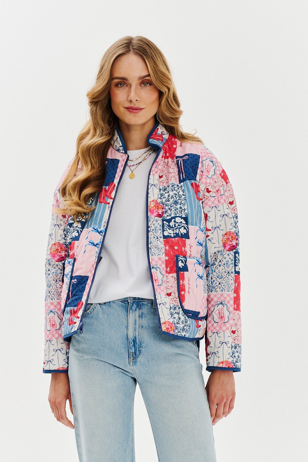 Blue Rebellion wendbare Jacke