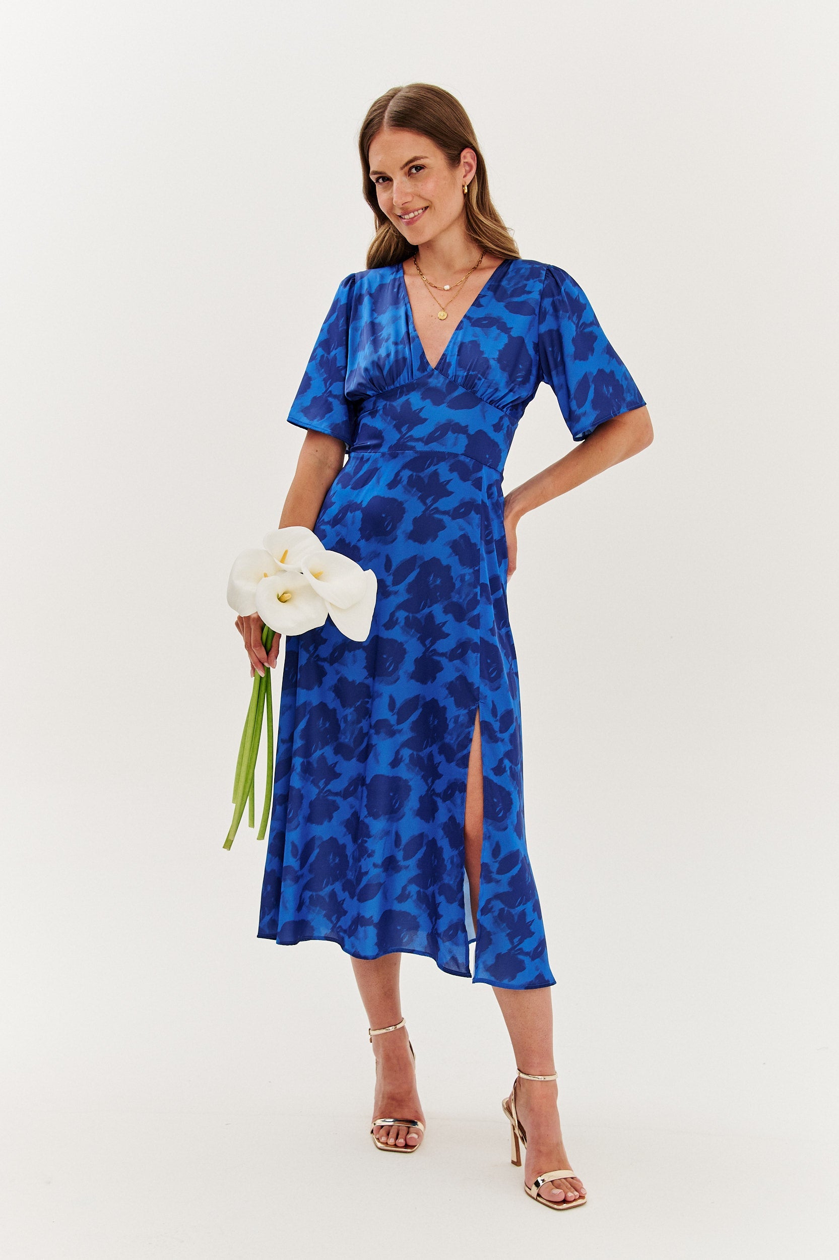 Rochie midi Lunablue