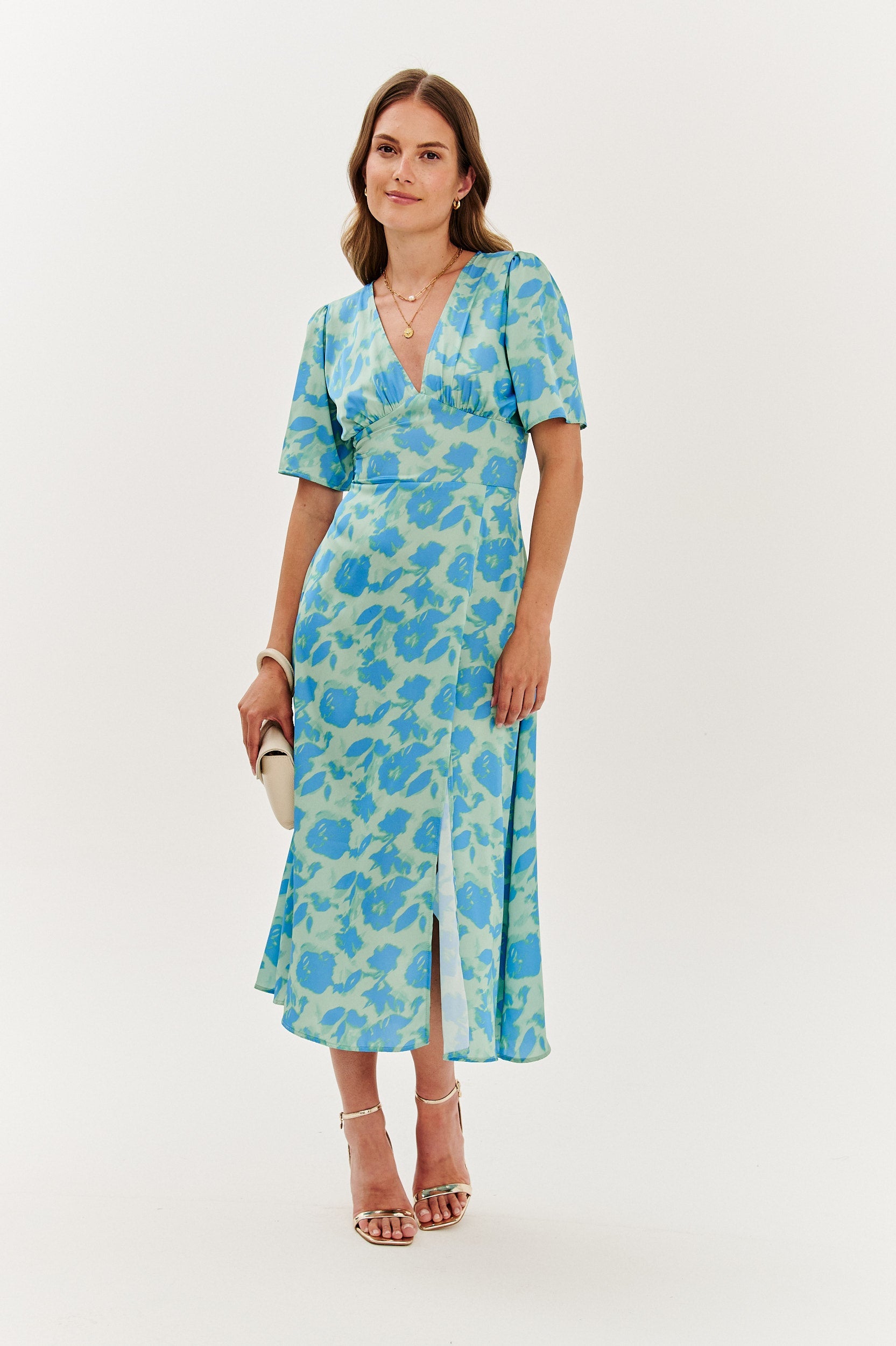 laguna midi dress en saison Laguna Muse midi dress – NAOKO-STORE.com