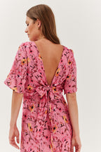Bellissima double-sided midi dress