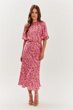 Bellissima double-sided midi dress