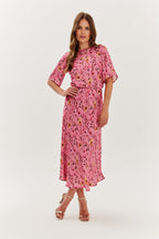 Bellissima double-sided midi dress