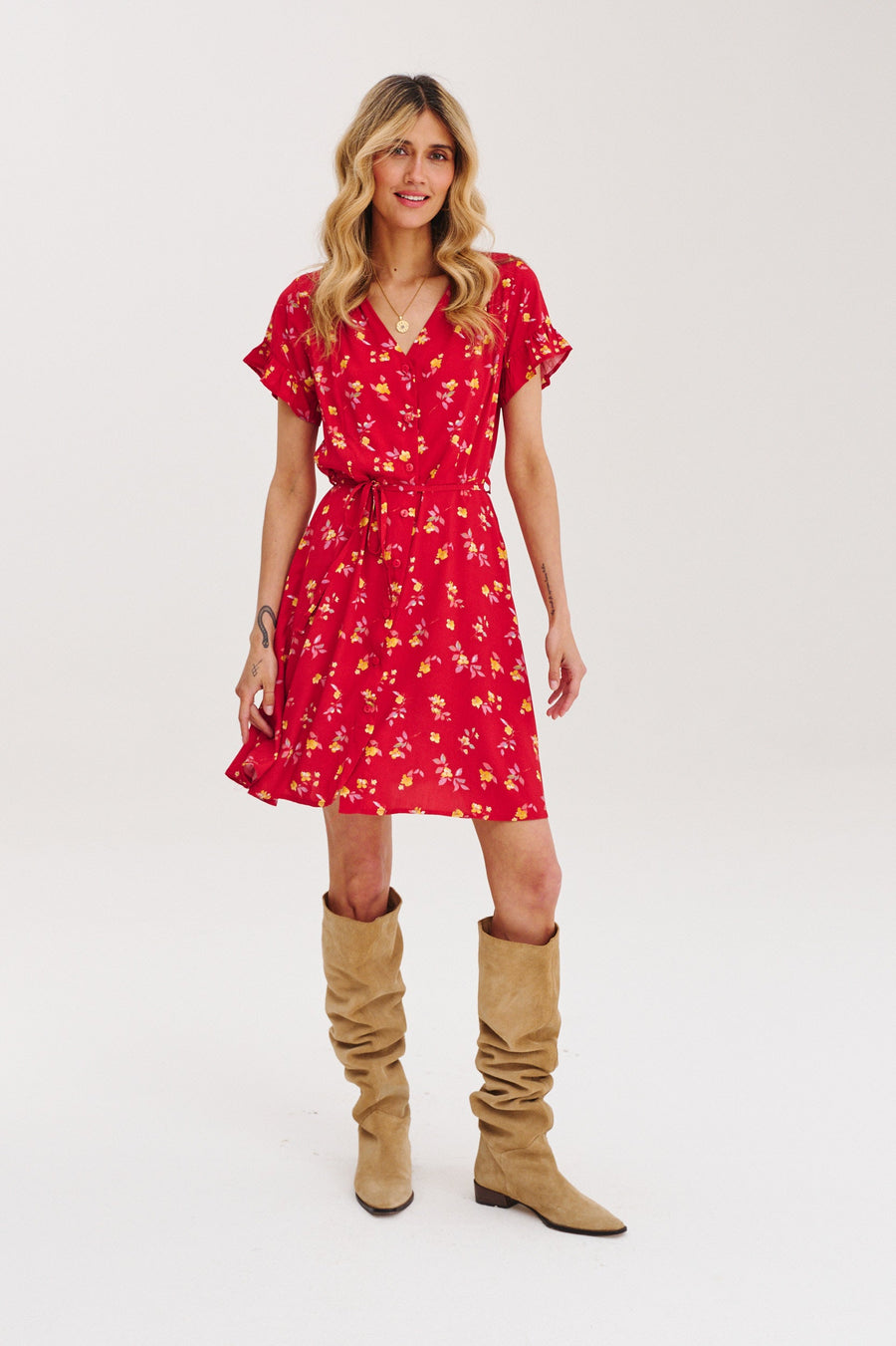 Vestito corto Honeyburn
