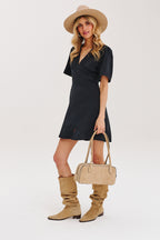 Rochie mini Blackbird Song