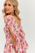 Rochie maxi cu mâneci crăpate Dreamfield
