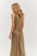 Dlouhé šaty Cinnamon Wave