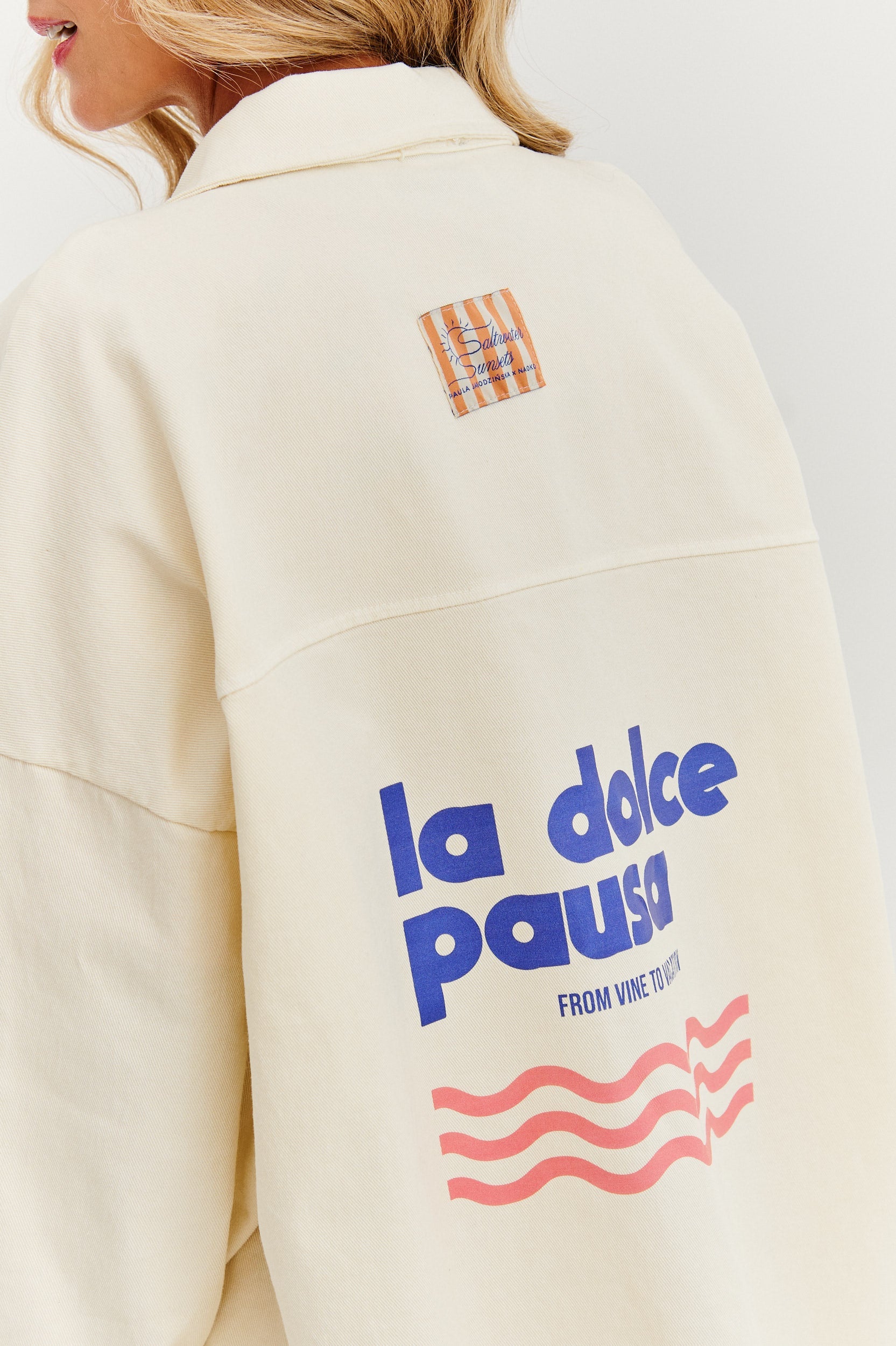 Geacă din denim La Dolce Pausa