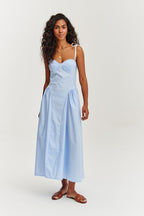 Lagoon Light midi dress