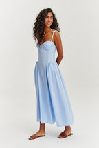 Lagoon Light midi dress