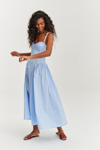 Lagoon Light midi dress