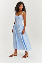Lagoon Light midi dress