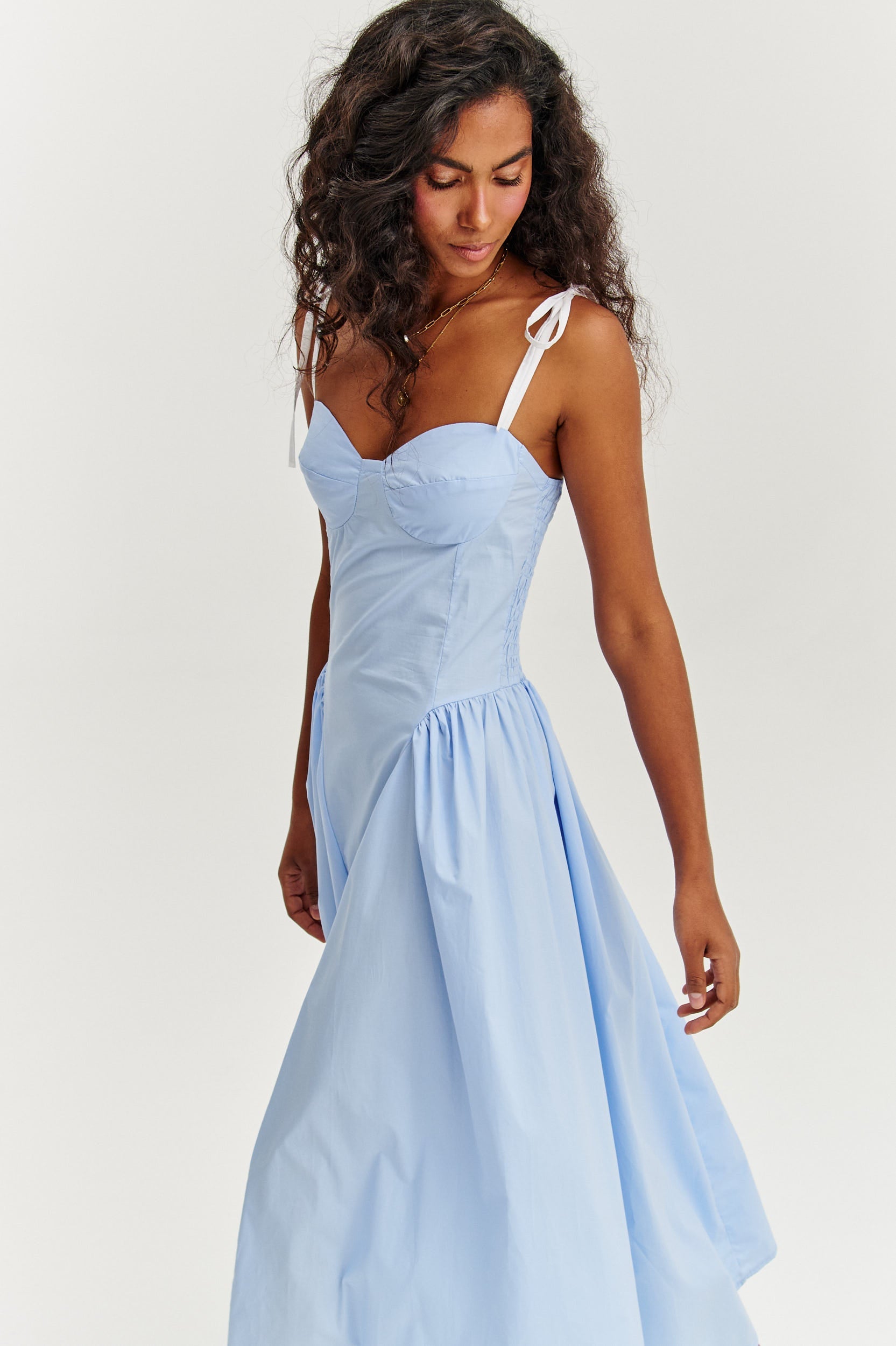 Lagoon Light midi dress