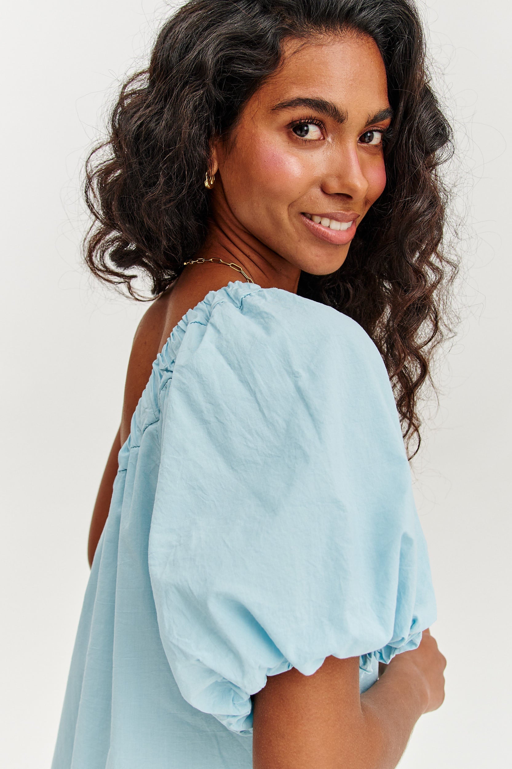 Seabreeze one-shoulder dress