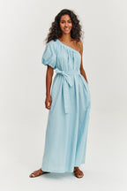 Seabreeze one-shoulder dress