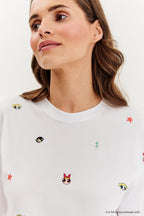 Powerpuff-pigerne stor t-shirt