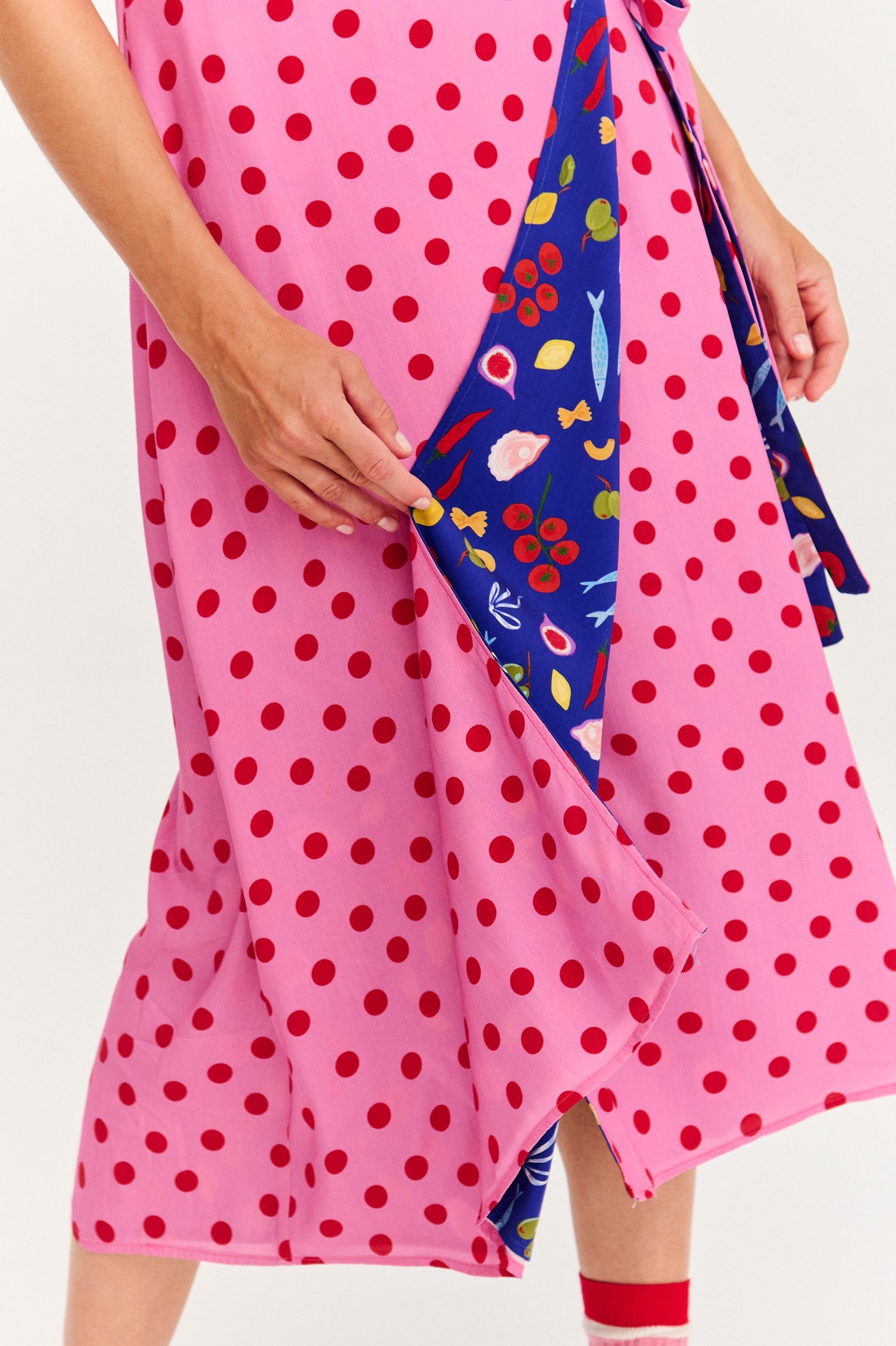 Chameleon Spicy Dots reversible dress