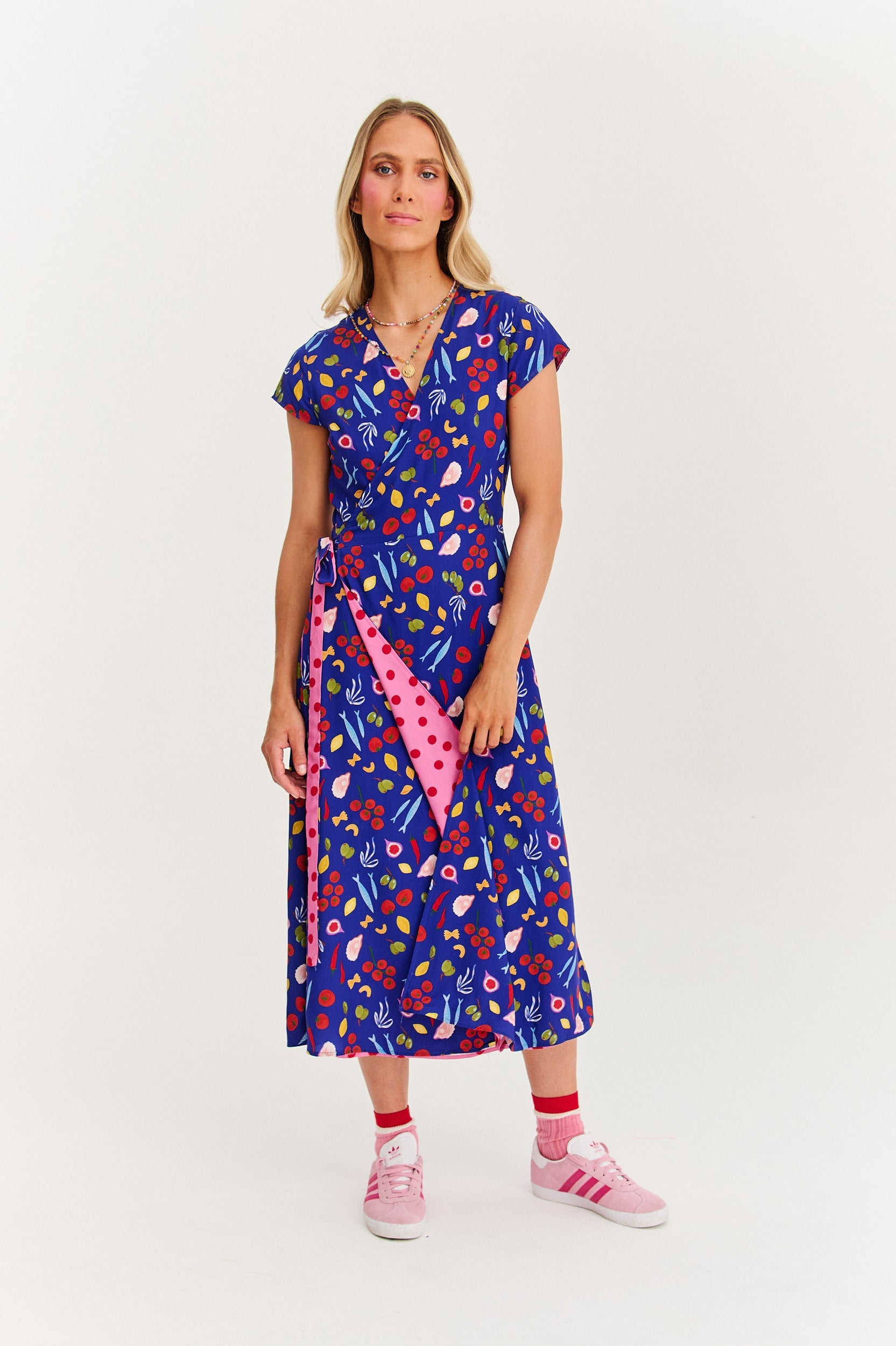 Chameleon Spicy Dots reversible dress