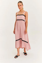 Rochie midi Rosewater Kiss