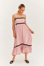Rochie midi Rosewater Kiss