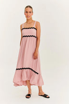 Rochie midi Rosewater Kiss