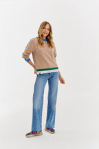 Frozen Rainbow wool sweater