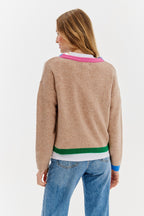 Frozen Rainbow wool sweater