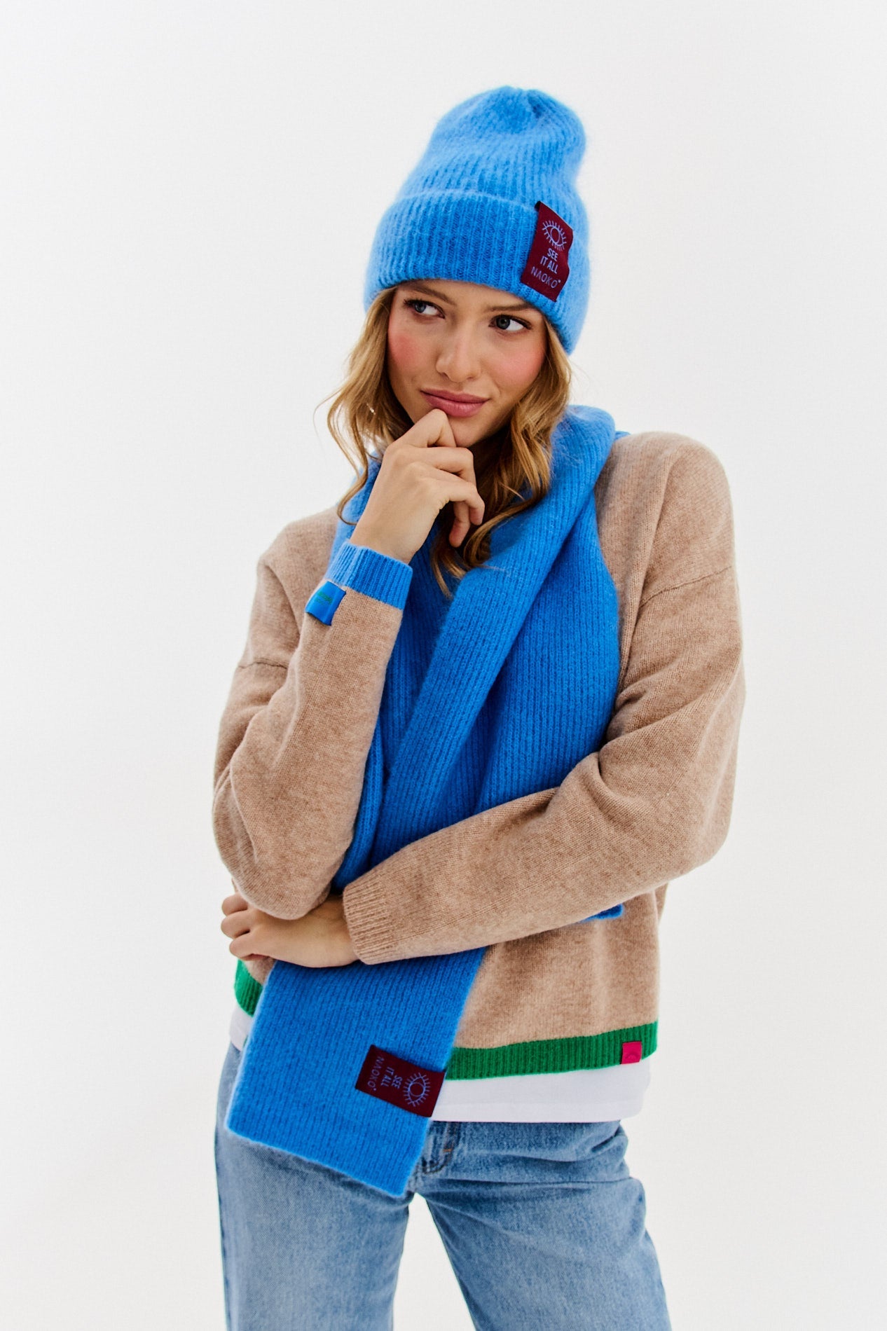 Frozen Rainbow wool sweater